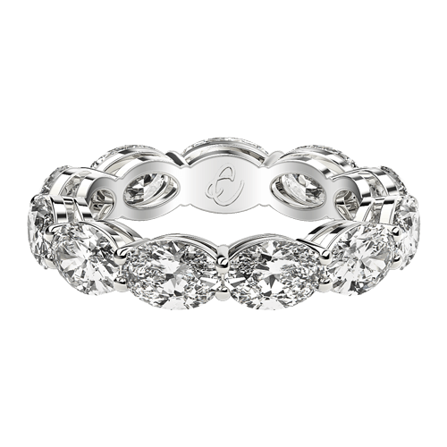 Oval Eternity Rings