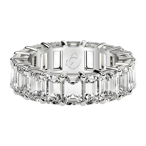 Emerald Eternity Rings